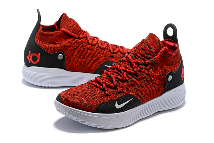 Men Nike KD 11 Red Black Shoes